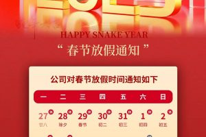 【2025放假通知】顶互科技携全体员工恭祝新春快乐！