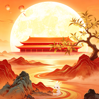 顶互科技携全体员工祝客户、朋友们中秋快乐！